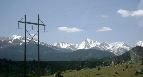 View of the Colorado Rockies